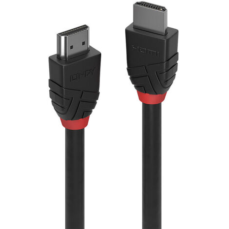 Câble de raccordement LINDY HDMI Fiche mâle HDMI-A, Fiche mâle HDMI-A 10.00 m noir 36468 4K UHD Câble HDMI (1/2)