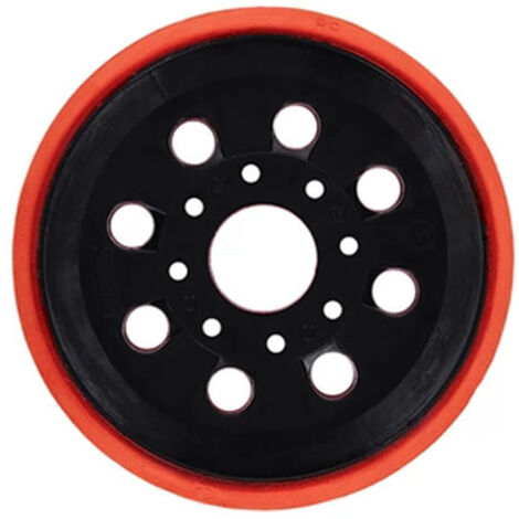 Bosch – Plateau de ponçage 125 mm à 8 trous pour ponceuses GEX12V et GEX18V – Enlèvement uniforme peinture et plâtre – SKU 2608000714