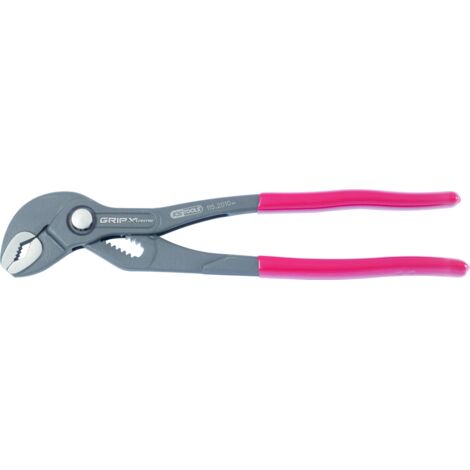 Ks Tools – Pince multiprise 175 mm – Acier chrome vanadium – Ouverture maximale 35 mm – Poignée isolée pour confort d'utilisation - X003972