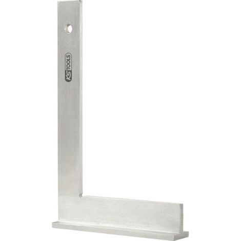 Ks Tools – Équerre à chapeau 300mm en acier – Précision élevée pour travaux courants – Base d'accroche – Conçue pour robustesse et précision