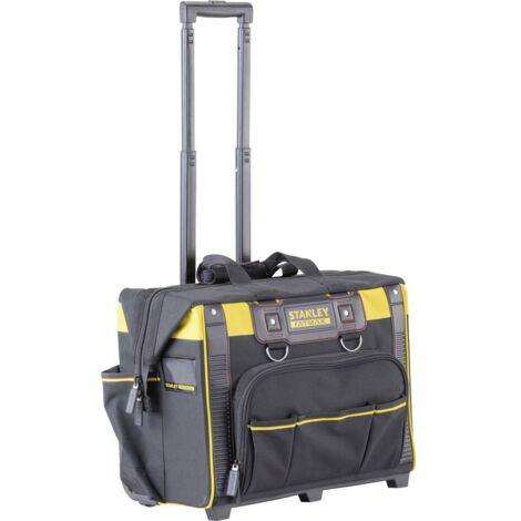 Stanley – Mallette à outils 500x360x410mm FMST180148 – Nylon 600 deniers résistant – Séparateur intérieur amovible – Poches zippées - R724602