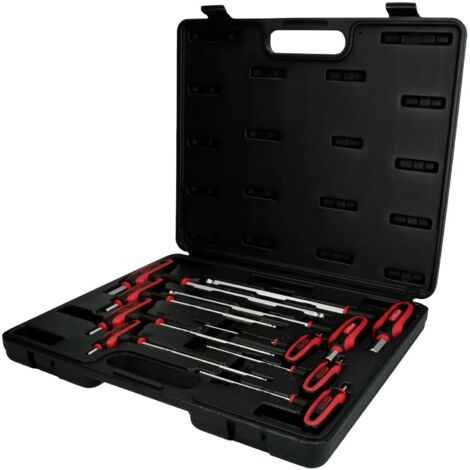 Jeu de clés mâles 6 pans KS Tools ERGOTORQUEplus à poignée en T, 9 pièces