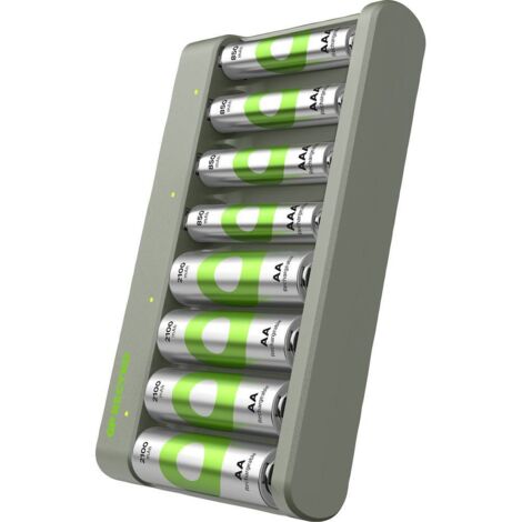 GP E821 Chargeur de piles rondes NiMH LR03 (AAA), LR6 (AA) V873423 (1/3)