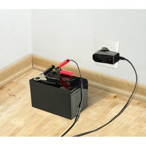 Haibro Chargeur de batterie de voiture 25 A, mainteneur, 12 V/24 V Haibro Chargeur de batterie de voiture 25 A, mainteneur, 12 V/24 V