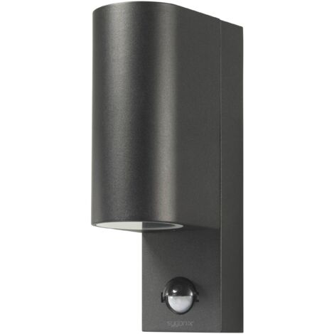 Sygonix SY-6028440 Applique LED extérieure avec détecteur de mouvement GU10 noir V915573 (1/4)