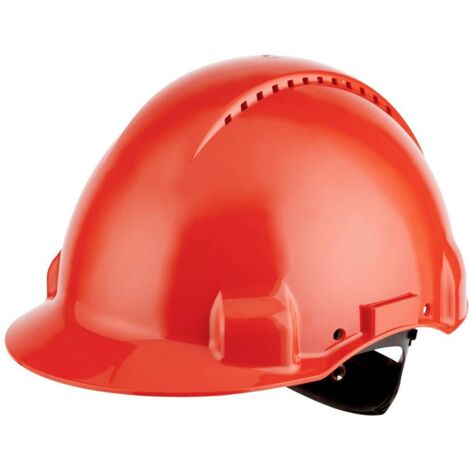 3M G3000NUV-RD G30NUR Casque de protection EN 397, EN 50365 rouge