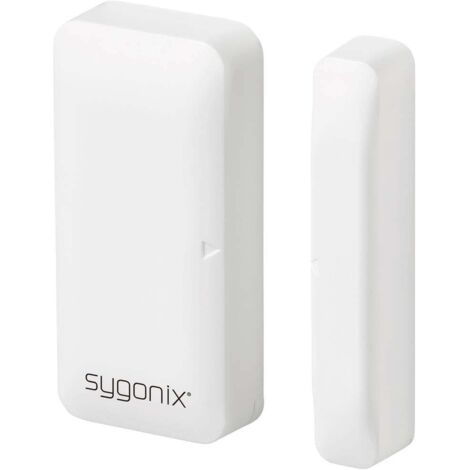 Sygonix SY-6052184 Contact de porte, Contact de fenêtre blanc (1/4)