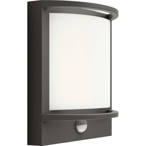 Philips LED Samondra 8720169263710 Applique LED extérieure avec détecteur de mouvement LED 3.8 W anthracite (1/7)