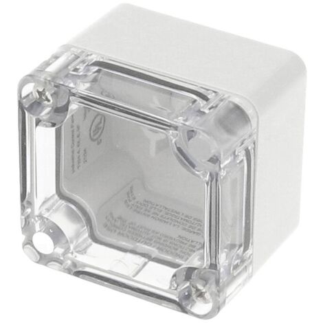 Hammond Electronics 1554A2GYCL Boîtier universel 52 x 50 x 40 Polycarbonate gris 1 pc(s) A983513 (1/2)