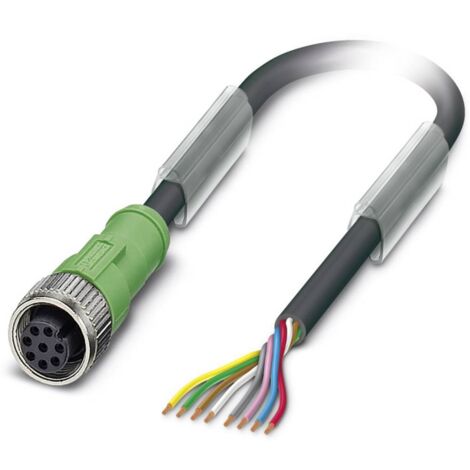 Câble pour capteurs/actionneurs Phoenix Contact SAC-8P- 1,5-PUR/M12FS 1522590 Contenu: 1 pc(s) (1/3)