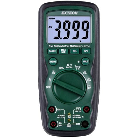 Extech Extech EX505A Multimètre numérique CAT IV 600 V Affichage (nombre de points): 6000 Q057683 (1/5)