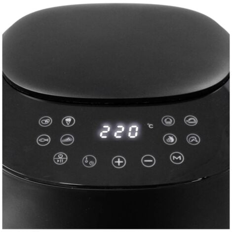 EMERIO AF-129369 Friteuse à air chaud 4.5 l 1300 W noir