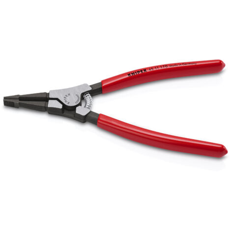 KNIPEX 45 11 170 Pince de montage pour rondelles ressort d'arbre gainées en plastique brunie 170 mm