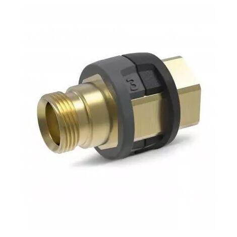 Adaptateur M22IG-TR22AG pour nettoyeur vapeur Kärcher – Raccord M 22 × 1,5 pour tubes de jet – Compatible avec anciens pistolets