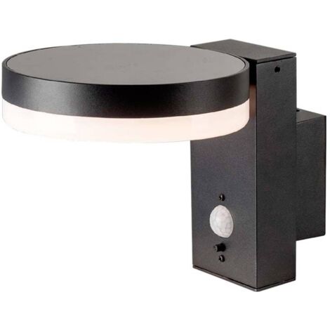 V-TAC VT-1147 23016 Applique solaire 5.5 W blanc chaud noir