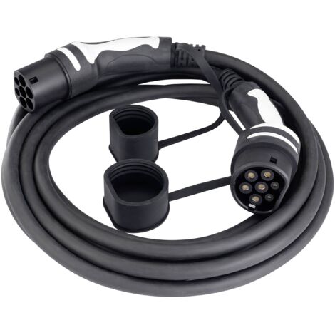 Sygonix SY-5836546 Câble de charge pour véhicule électrique 5 m adapté pour une utilisation extérieure (1/5)