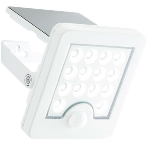 Brilliant Luton G40420/05 Applique solaire extérieure avec détecteur de mouvement LED 4 W blanc (1/5)