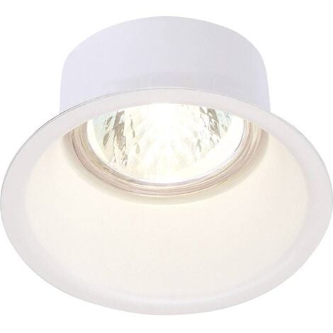SLV 112911 Horn Spot encastrable LED GU10 50 W blanc mat