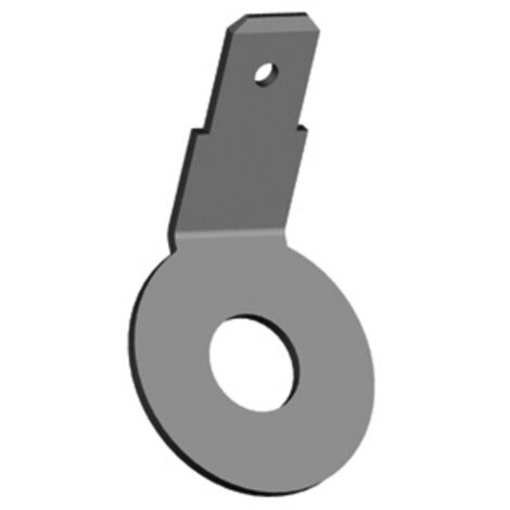 Vogt Verbindungstechnik 3869n45.67 Languette Largeur d'accouplement: 6.30 mm Épaisseur de contact: 0.8 mm 45 ° 500 pc(s) Q025953 (1/3)
