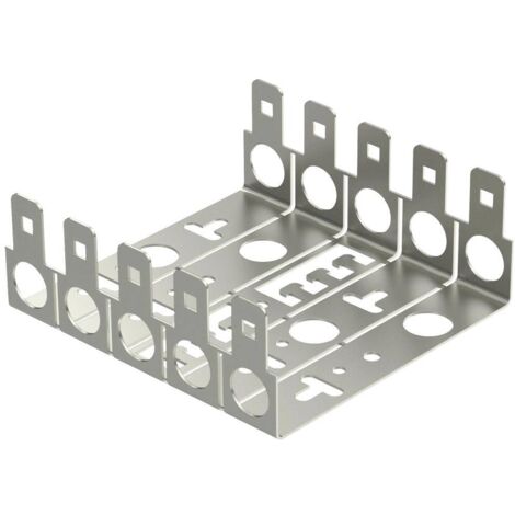 OBO Bettermann 5084036 OBO Panneau de montage LSA en acier métal Contenu: 1 pc(s) R336951 (1/2)
