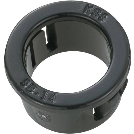 TRU COMPONENTS TC-SBR14203 Passe-câbles Ø max. des bornes 11.4 mm Epaisseur de plaque (maxi) 3.2 mm Polyamide noir 100 pc(s) D739852 (1/2)