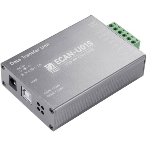 TRU COMPONENTS TC-ECAN-U01S Convertisseur CAN USB, Bus CAN 8 V/DC, 28 V/DC 1 pc(s) C785272 (1/5)
