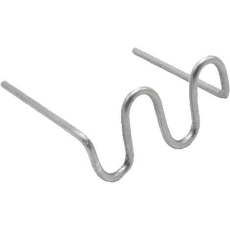 Kunzer 800AKRR-S08 S-Klammern 0,8 mm Attaches (L x l x H) 14.5 x 0.8 x 15 mm (1/2)