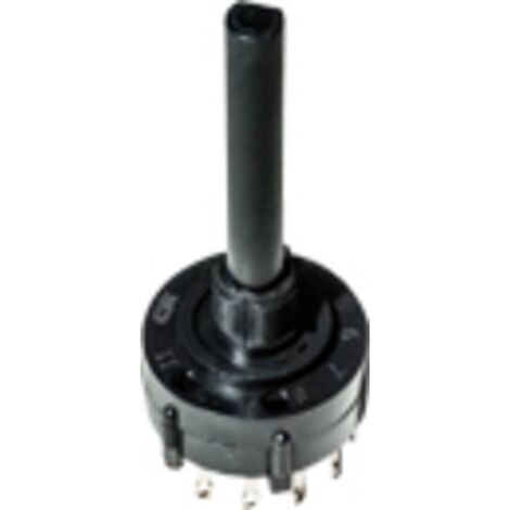 C & K Switches A12405MNCQE Commutateur rotatif 125 V, 125 V/DC 2.50 A Positions de commutation 4 1 x 90 ° 1 pc(s) S409022 (1/2)