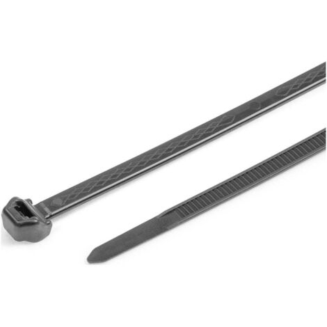 HellermannTyton 118-00272 S50ROS-PP-BK Serre-câble 200 mm 4.90 mm noir résiste aux produits chimiques 100 pc(s) (1/2)