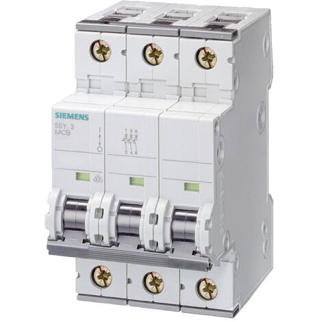 Siemens 5SY43257 5SY4325-7 Disjoncteur 25 A 230 V, 400 V (1/3)