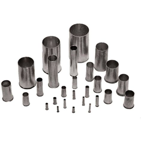 Embout simple d'extrémité de câble Weidmüller H0,34/5 1475640000 0.34 mm² non isolé métal 1000 pc(s) (1/2)