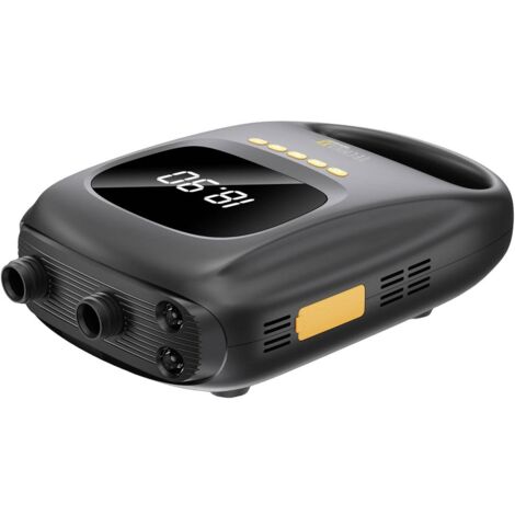 Compresseur sans fil Technaxx TX-266 5112 avec fonction powerbank, adaptateur 12V pour un fonctionnement filaire