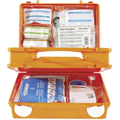 Söhngen 0301240 Trousse de premiers soins DIN 13157 260 x 170 x 170 orange (1/3)