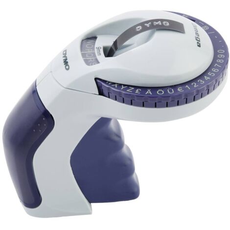 Etiqueteuse à bande de gaufrage 9 mm – Estampage ergonomique pour marquage précis – Compatible avec rubans 9 mm – Usage mobile et stationnaire – Dymo