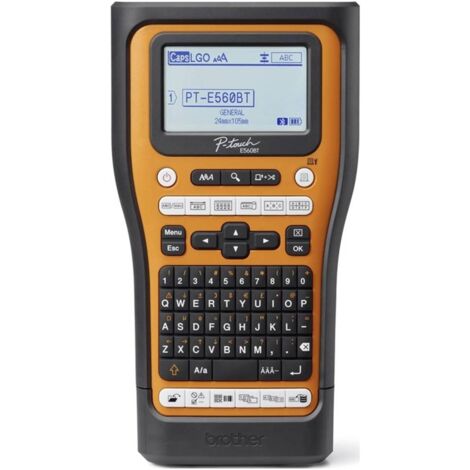 Brother P-Touch PT-E560BTVP Etiqueteuse adapté pour rubans: TZ, HSe 3.5 mm, 6 mm, 9 mm, 12 mm, 18 mm, 24 mm