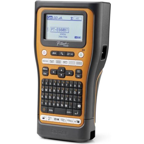 Brother P-Touch PT-E560BTVP Etiqueteuse adapté pour rubans: TZ, HSe 3.5 mm, 6 mm, 9 mm, 12 mm, 18 mm, 24 mm