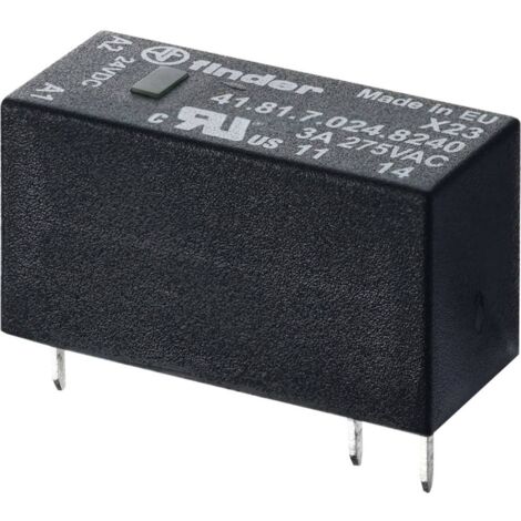 Relais statique CI bas profil 1NO 5A IN: 24V DC OUT : 24V DC, lavable