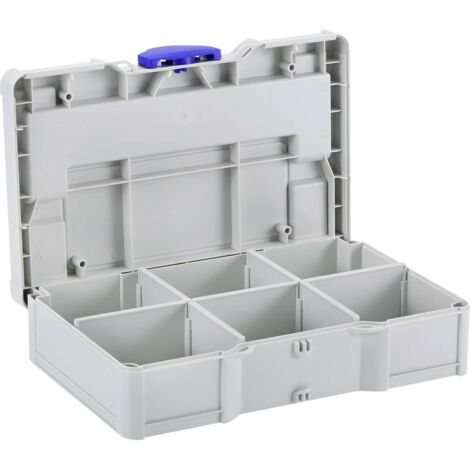 Caisse à outils de transport Systainer³ S 76 – Plastique ABS – Dimensions 265 x 171 x 71 mm – Rangement optimal avec séparateur – Tanos