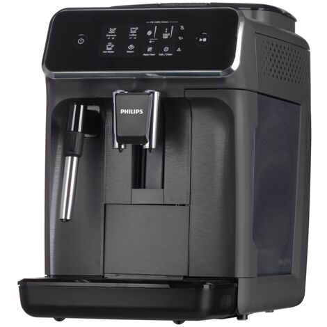 Philips – Cafetière à dosettes entièrement automatique – Broyeur céramique 100% – Pression 15 bars – Réservoir amovible 1,8 l – Écran tactile intuitif