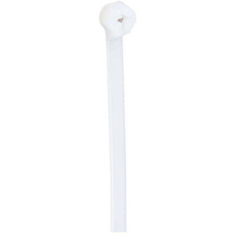 TRU COMPONENTS TC-12814156 Serre-câble 300 mm 4.8 mm naturel avec languette métallique, résiste aux produits chimiques (1/2)