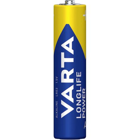 Varta Longlife Pile LR3 (AAA) alcaline(s) 1200 mAh 1.5 V 10 pc(s) Y198843