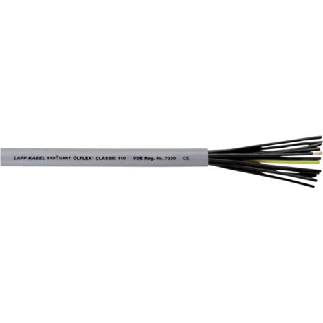 LAPP ÖLFLEX® CLASSIC 110 Câble de commande 4 x 0.50 mm² gris 1119754/100 100 m V277821 (1/2)