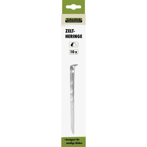 Calima 46019 Piquet de tente 225 mm x 15 mm x 15 mm 10 pc(s) Y265993 (1/3)
