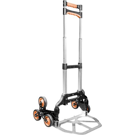 Brüder Mannesmann M00946 Diable monte-escalier pliable acier, plastique Charge max: 80 kg A597253 (1/5)