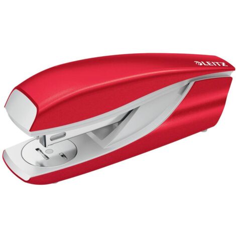 Agrafeuse Leitz 55021026 rouge/blanc capacité d'agrafage: 30 feuilles (80 g/m²) (1/4)