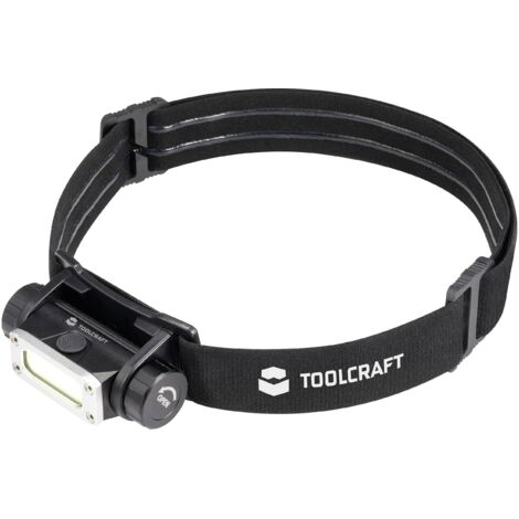 Lampe frontale LED COB TOOLCRAFT TO-9469515 batteries Li-ions 450 lm 13 h TO-9469515 (1/5)