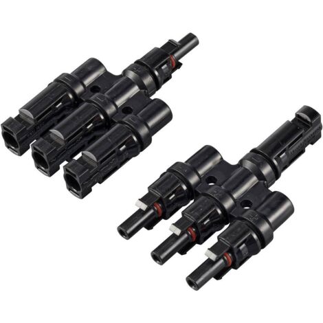 Sygonix Solaradapter T-Verbinder (3 zu 1) 1000V SY-6408000 Connecteur en Y (1/3)