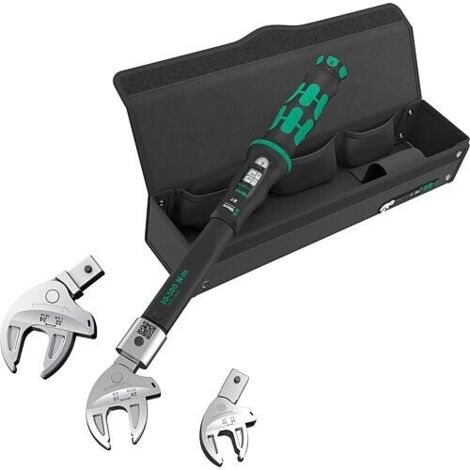Wera – Clé dynamométrique 5136076001 10-100 Nm – Carré à enficher 14 x 18 mm – Précision 4% – Pour systèmes de réfrigération et climatisation
