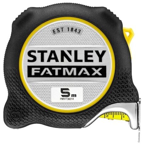 Dewalt – Mètre déroulant 5 m – Frein de doigt intégré – Boîtier bi-matière – Pour mesures verticales et au-dessus de la tête (1/7)