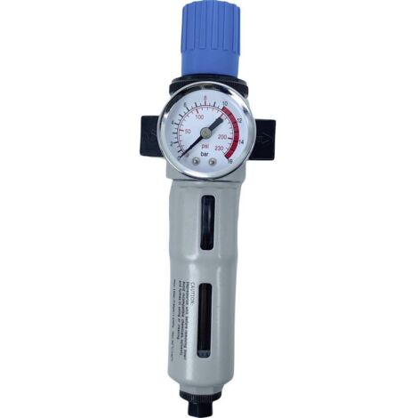 TRU COMPONENTS TC-12773944 Vanne de régulation à filtre G 1/4 Matériau du boîtier aluminium Matériau isolant NBR (1/4)
